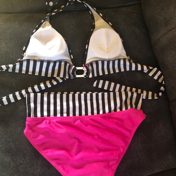 Dots & stripes suit - Picture 3 of 5